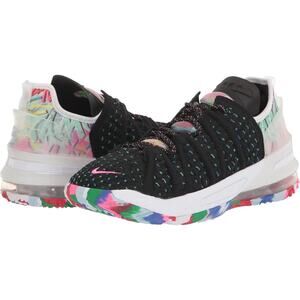 Nike Kids LeBron 18 Low James Gang Multicolor Basketball Shoe CW2760 002 size 7Y